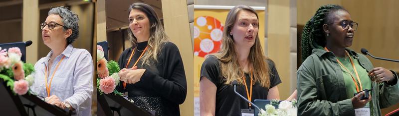 VALIDATE Annual Meeting 2024 - Adelaida Gomez, Daniela, Pagliara, Paula Niewold and Happy Tshivhula