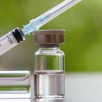 Vaccine Vial and Syringe
