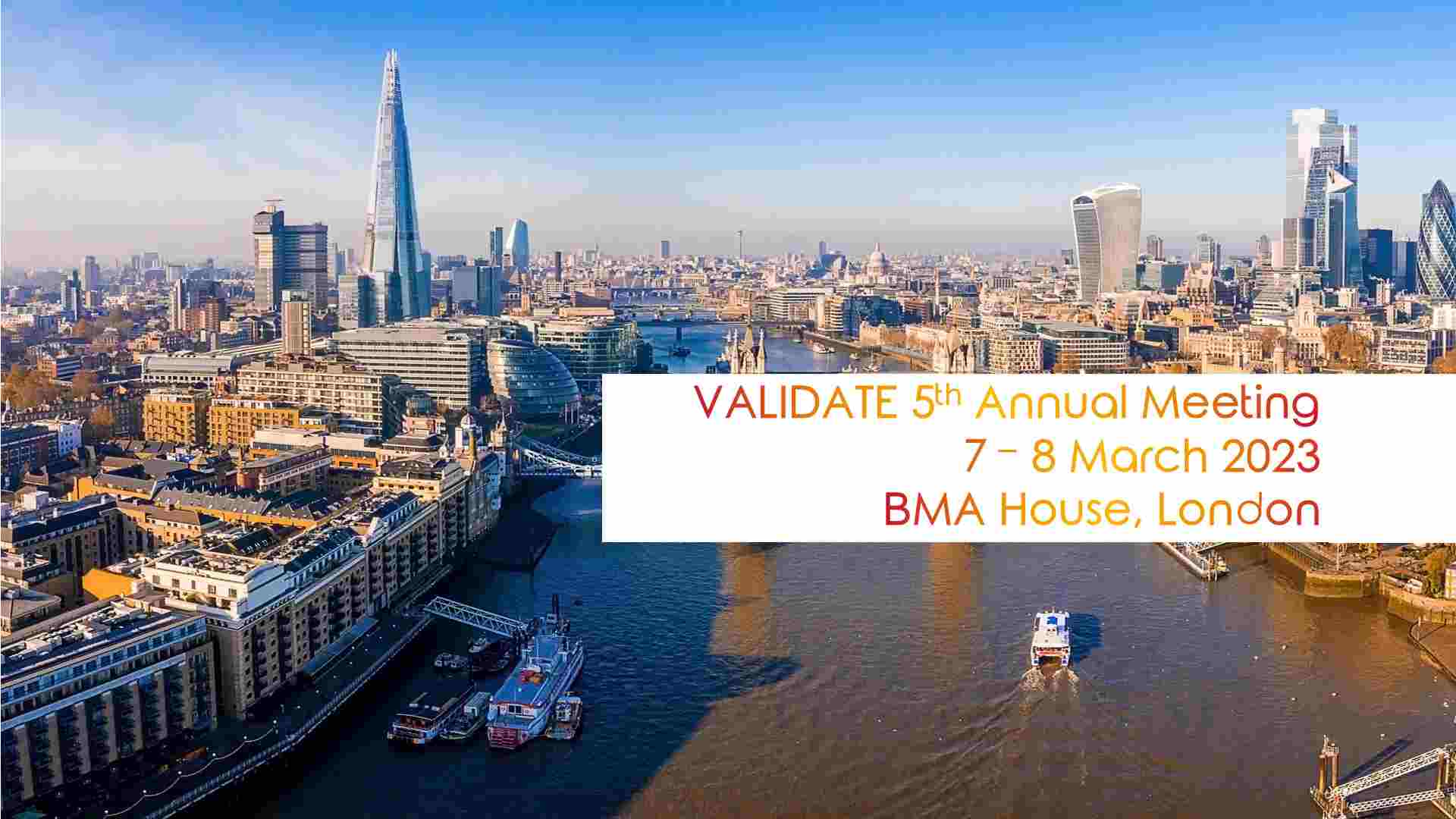 VALIDATE 5th Annual Meeting | The VALIDATE Network