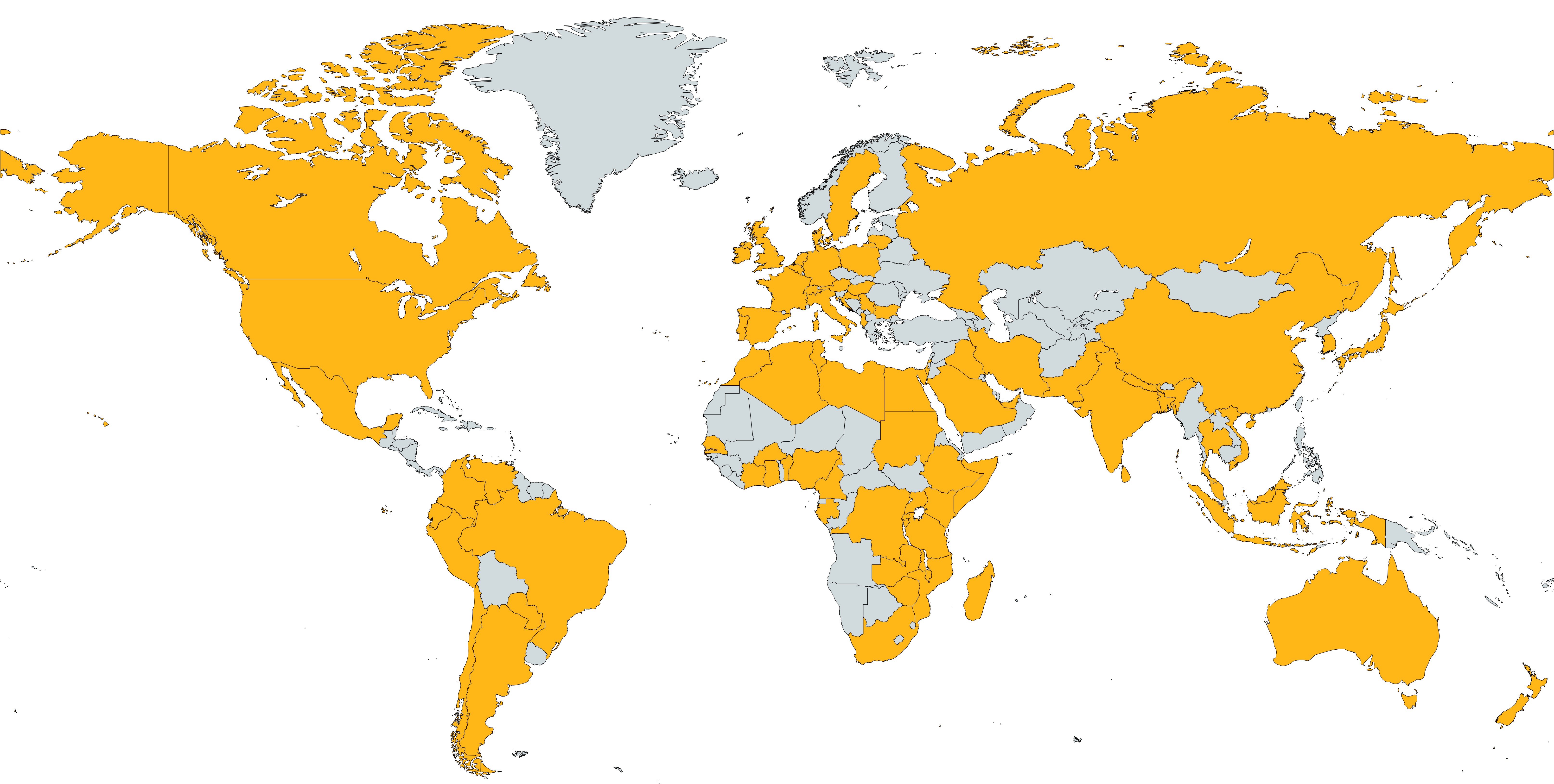 Map of Member Countries Map of Member Countries