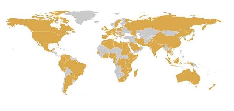 Map of Member Countries